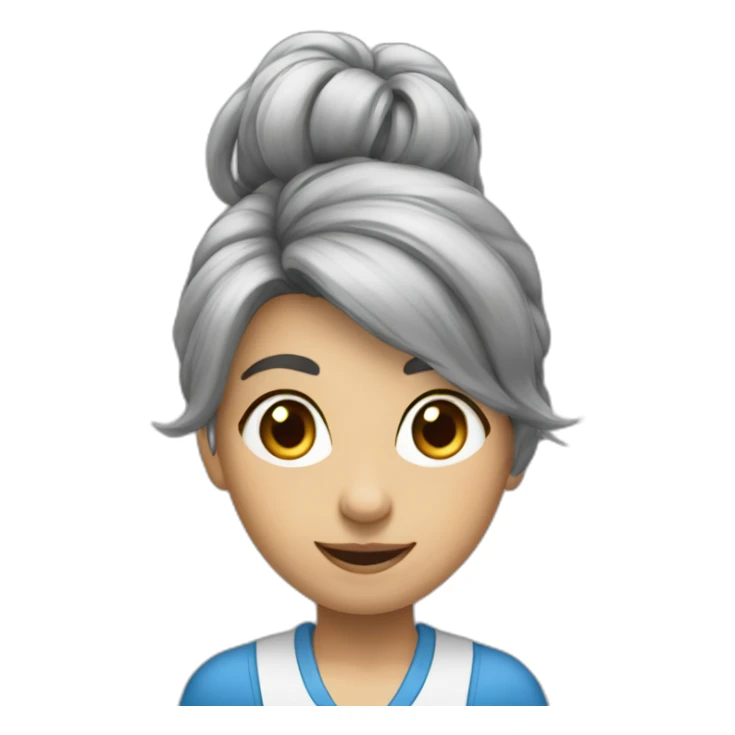 School reunion oriental grey hairs sticker