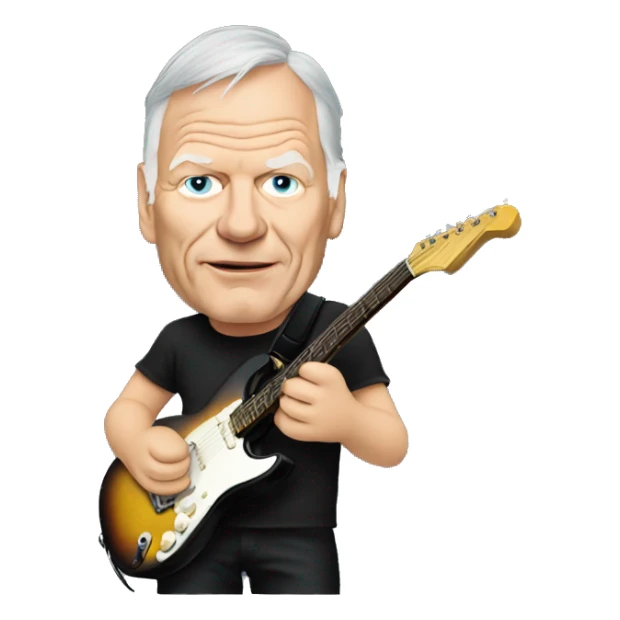 david gilmour sticker