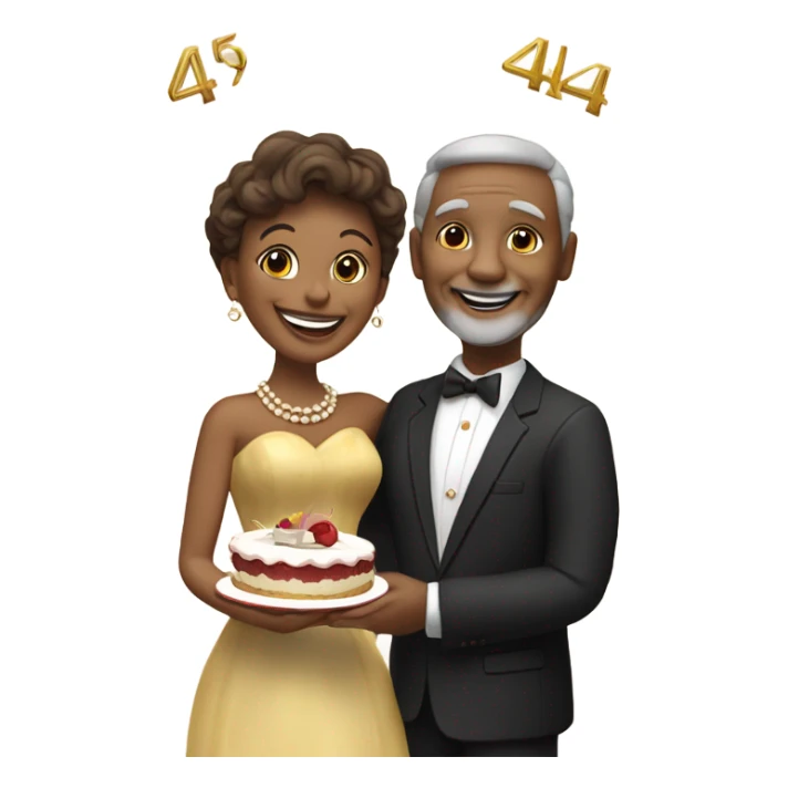 44 anniversary cruise celebration  sticker