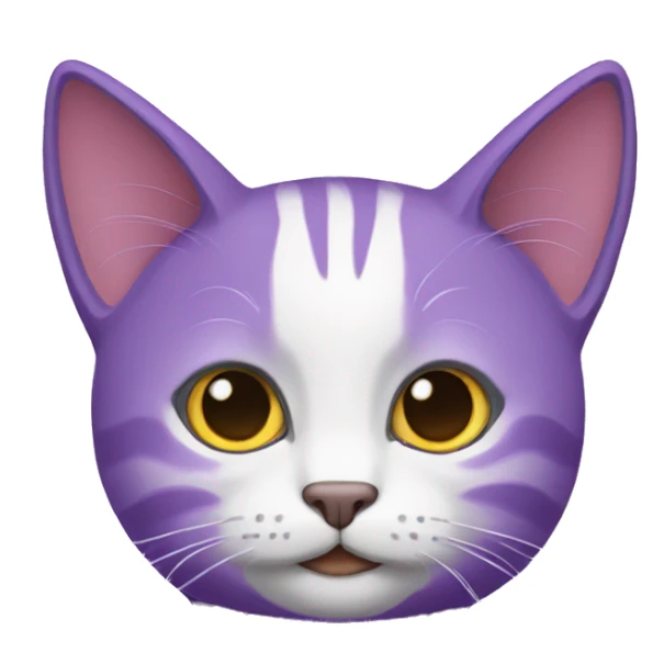Gato roxo  sticker
