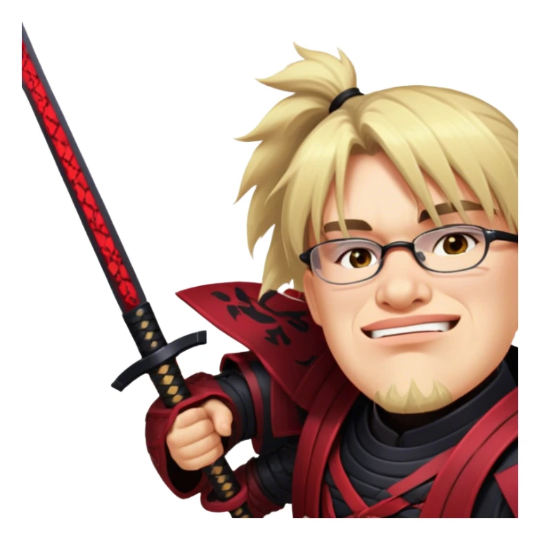 Fierce Samurai sticker