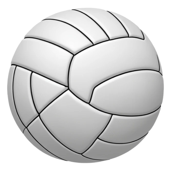 just realized volleyball is just like keeping a ballon in the air sticker