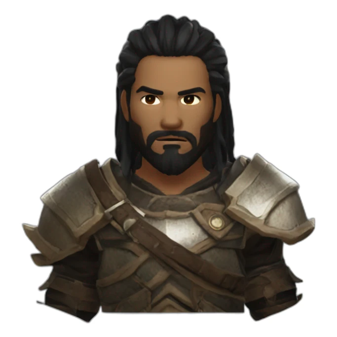 Black desert online berserker sticker