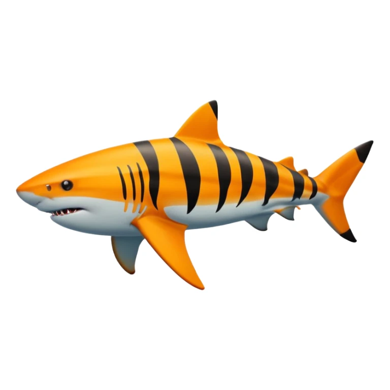 🐅🦈 i want the shark also have the coler of the tiger sticker