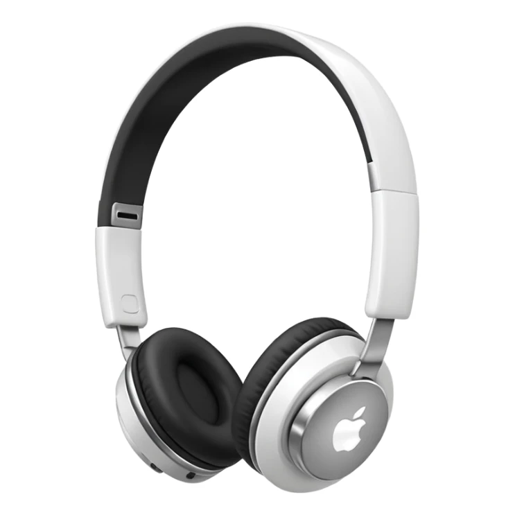 apple headphones with a weight sticker