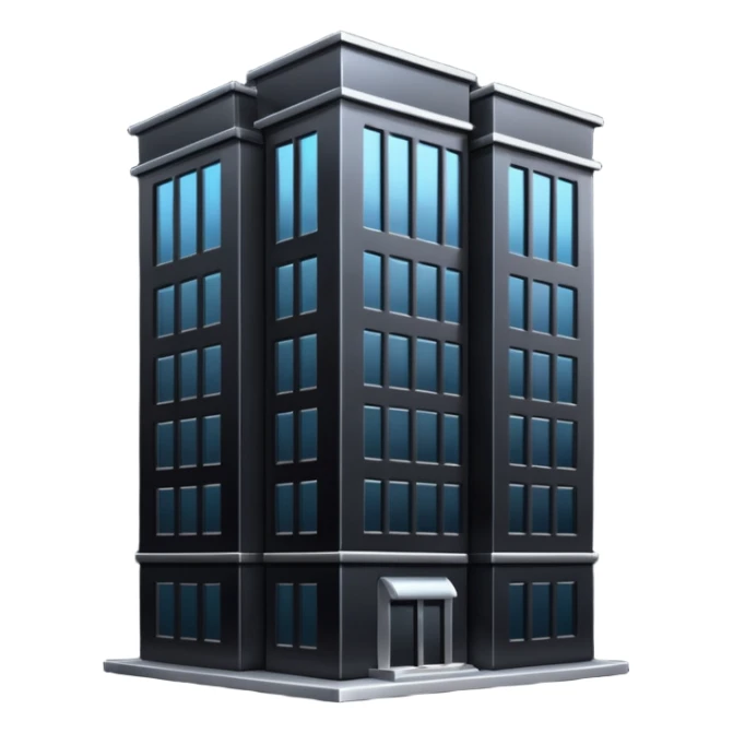 The dark building of the vodka building sticker