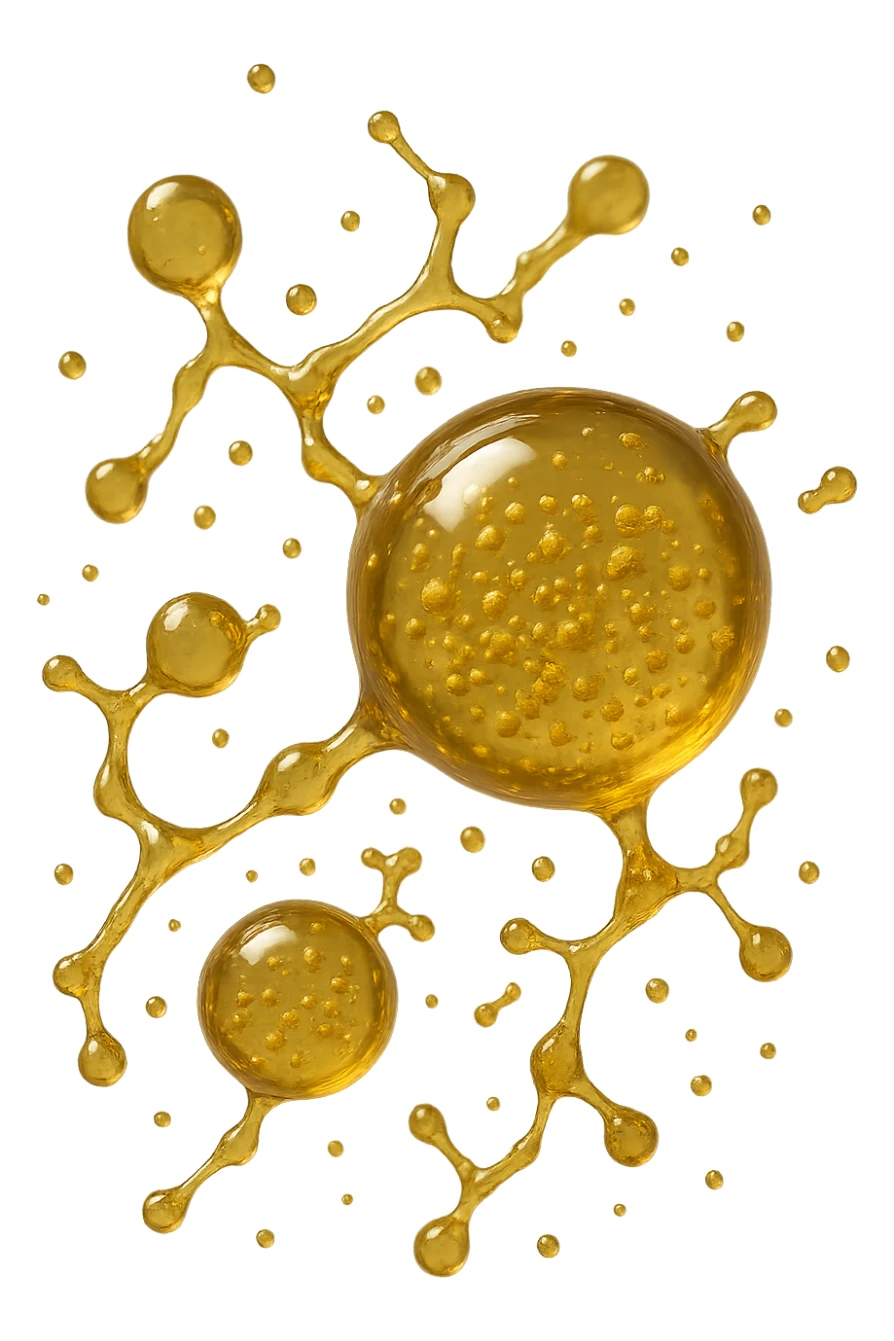 particelle di linfa umana 3d sticker