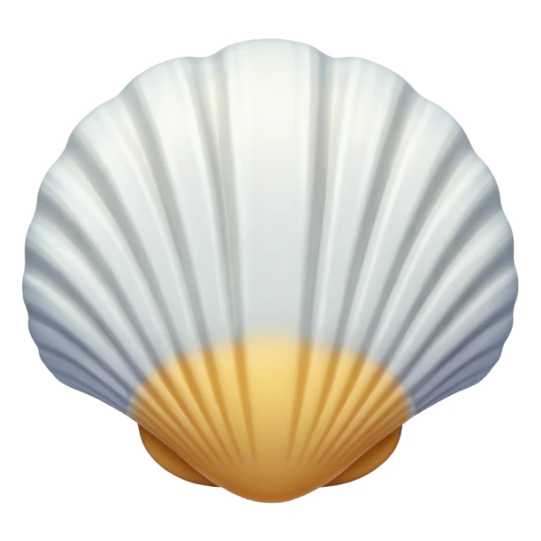 clam shell sticker