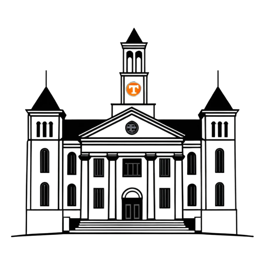 University of Tennessee  sticker