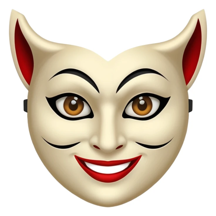 robber, mask-wearing figure with sneaky eyes and a mischievous grin sticker