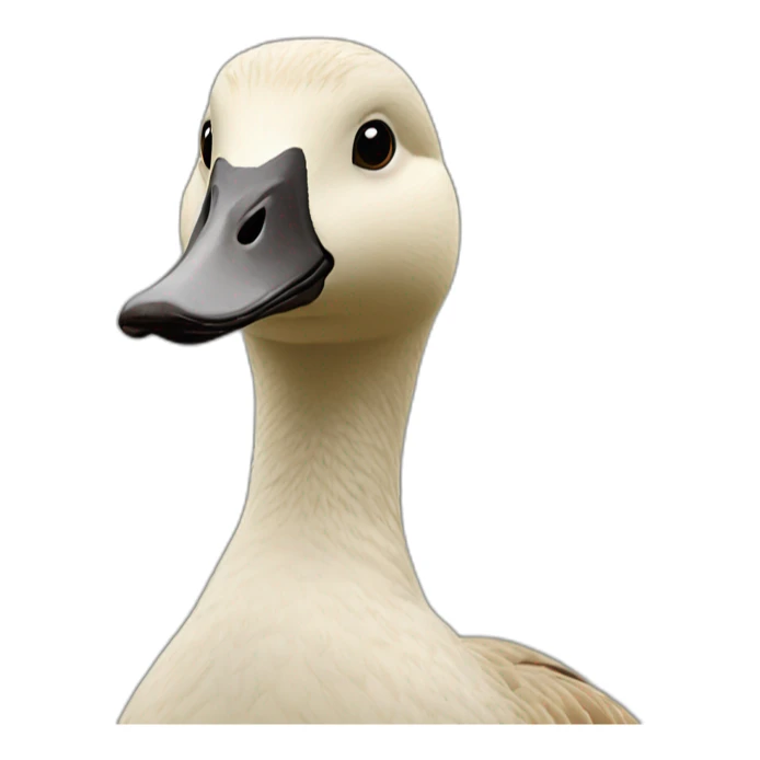goose in Wes Anderson movie sticker
