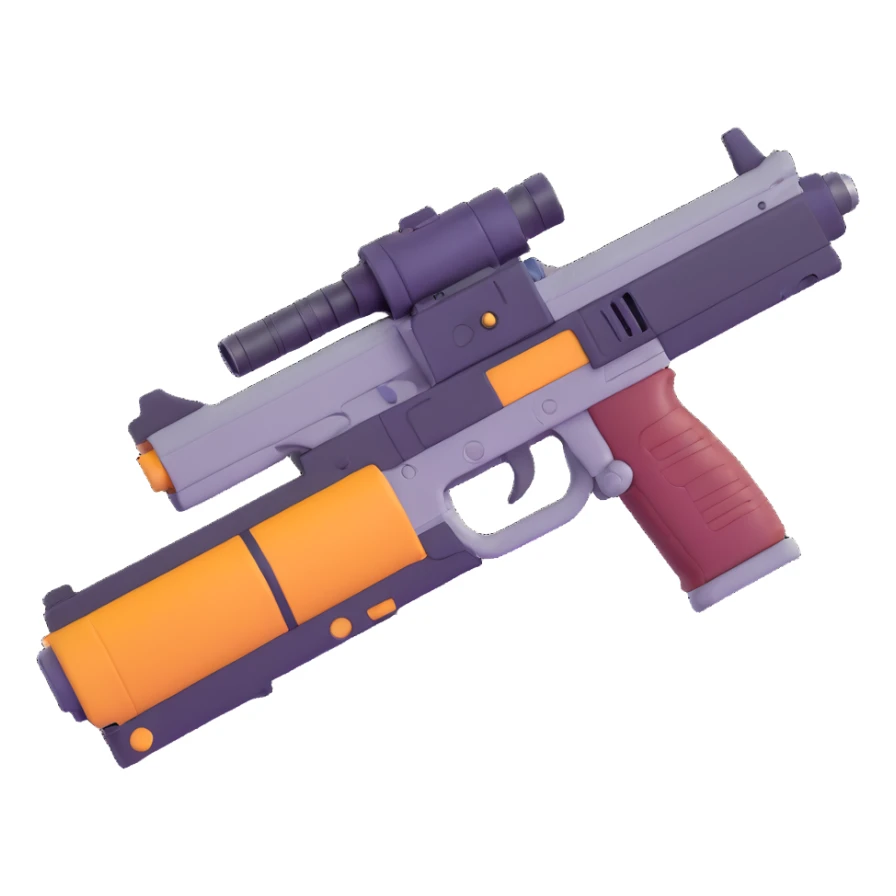 Star-Lord's element gun blaster from Guardians of the Galaxy sticker