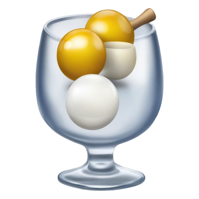 Verre de pastis et boules de pétanque sticker