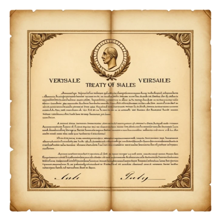 treaty of Versailles sticker