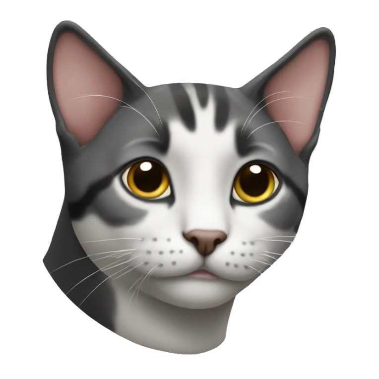 Белый кот sticker