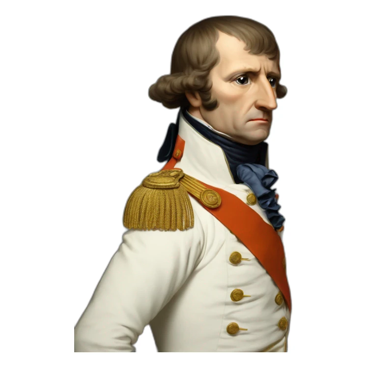 napoleon bonaparte doing the there is nothing we can do meme sticker