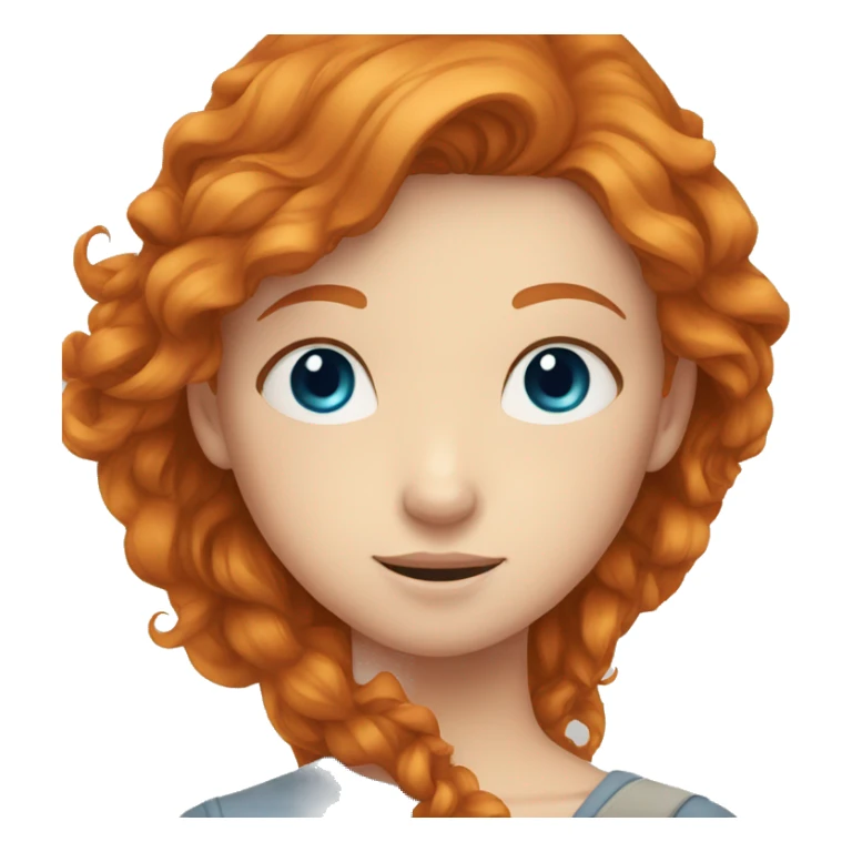 ginger girl with blue eyes hugging brunette girl with brown eyes sticker