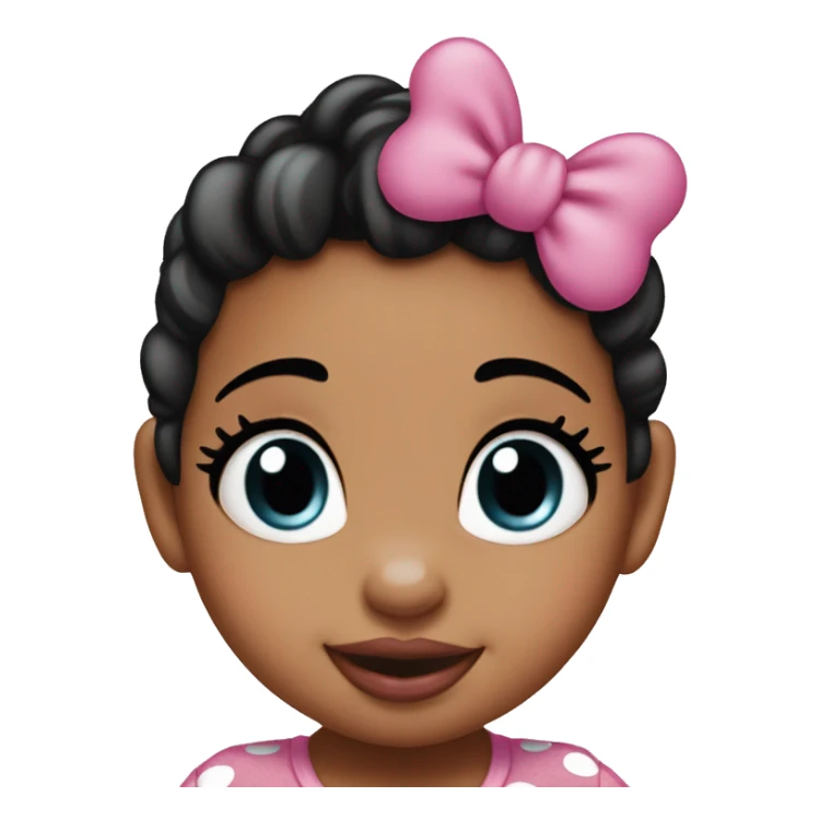 Minnie Mouse baby girl sticker