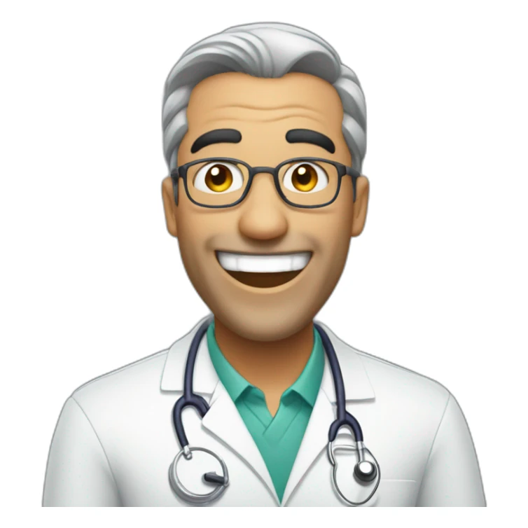 Dr Mahmood Safari is laughing  sticker