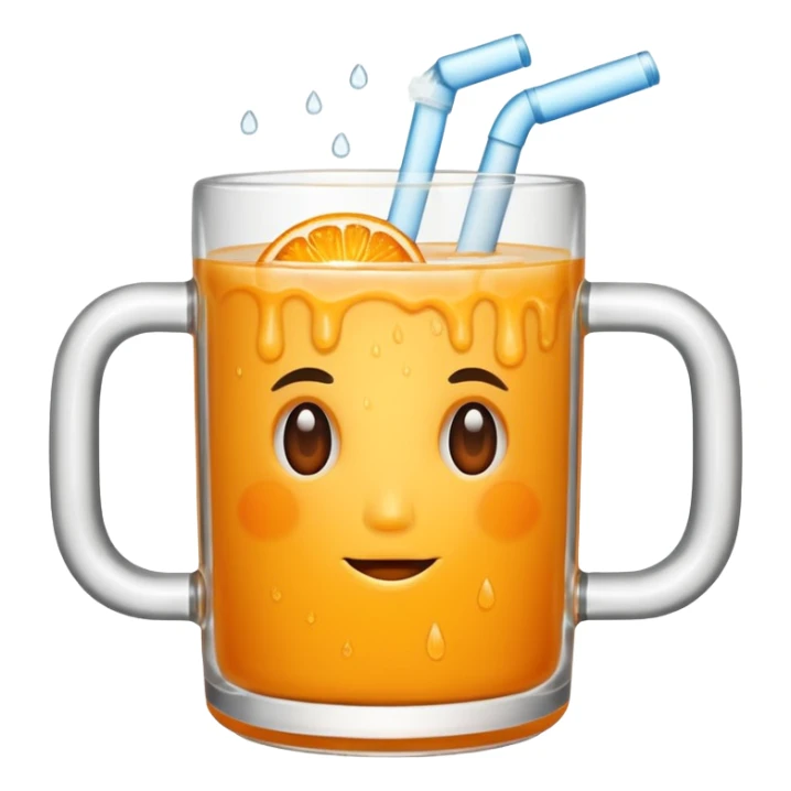 I want a mug of juice for the gym. sticker