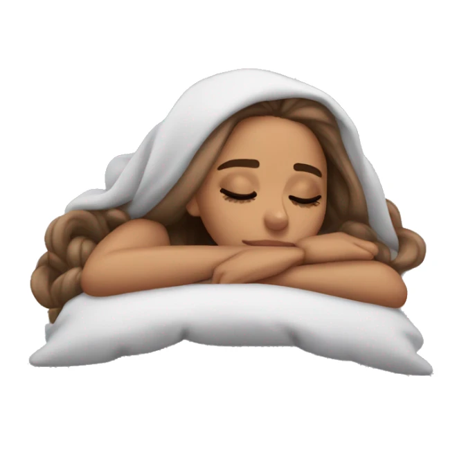 Ariana Grande sleeping sticker