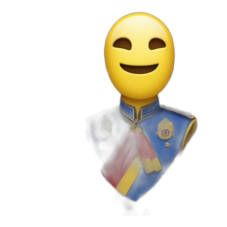 Bandera roja amarilla y azul sticker