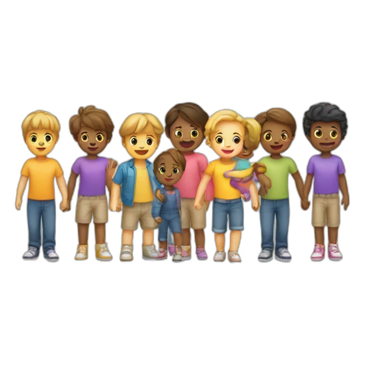 Childres’s playgroup for gay families  sticker