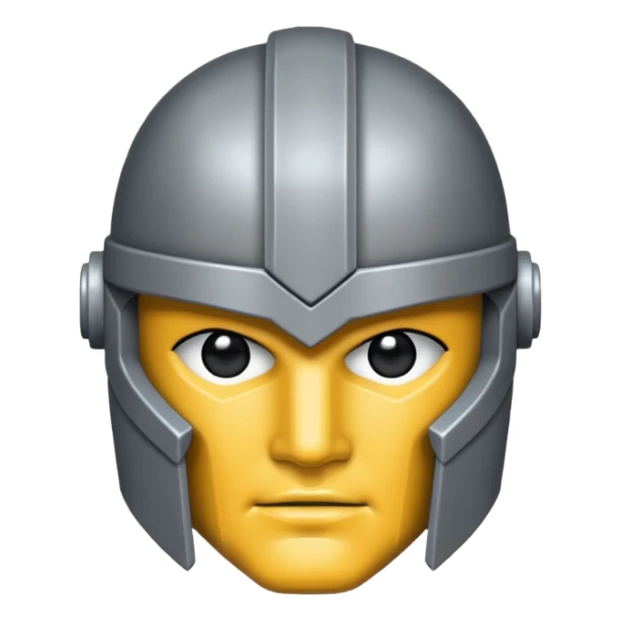 head armor Emoji fantasy pixel art style sticker
