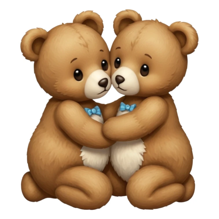 kiss bear sticker