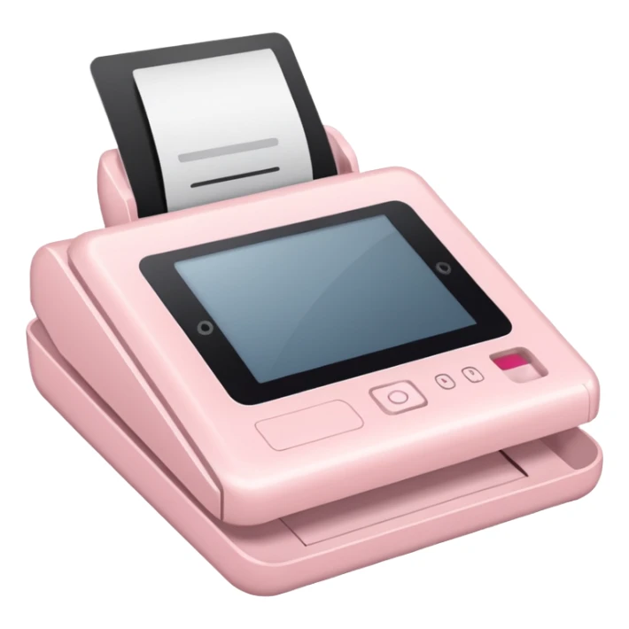 Pale Pink Scanners sticker