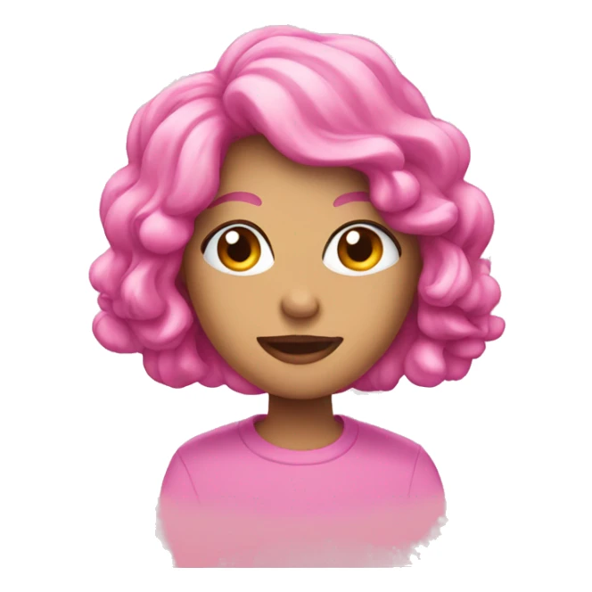 Pink christmas sticker