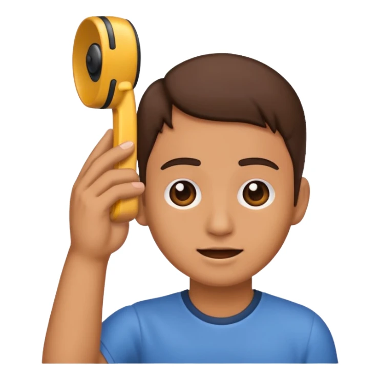 hand holding a phone to the ear emoji sticker
