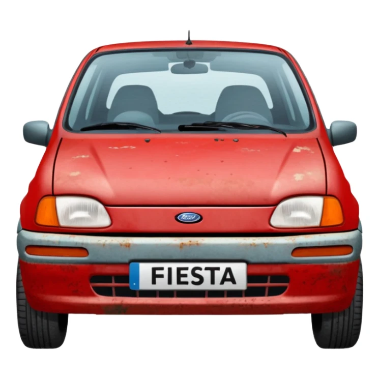 Ford fiesta 1998 MK4 old sticker