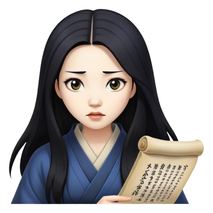 crazy asian scary women pro´phecy sticker