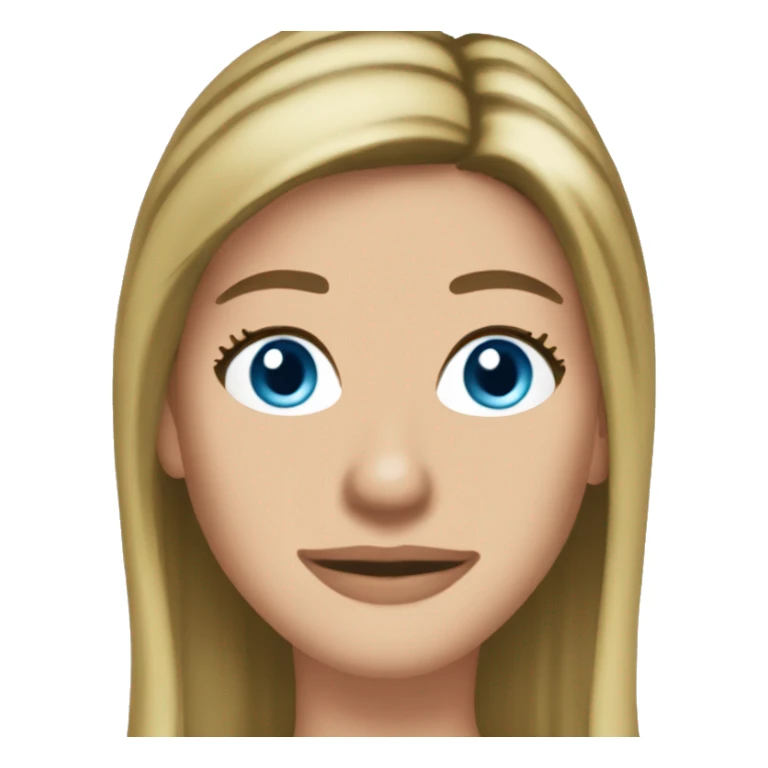 Rachel Green friends light blue eyes sticker