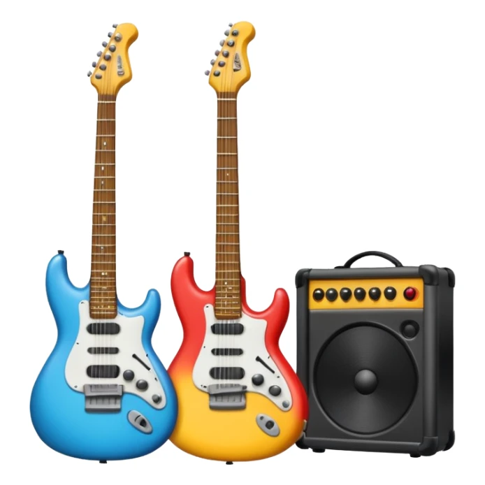 Emoticonos relacionados con la música rock sticker