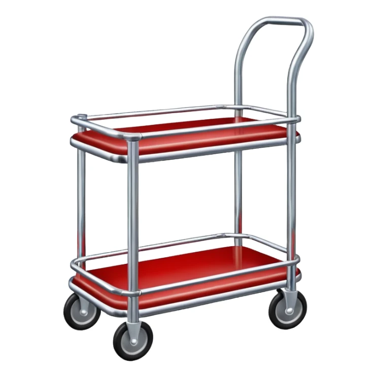 hotel lobby luggage trolley sticker