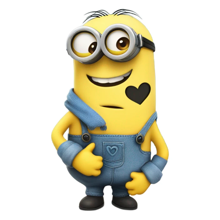Love minion  sticker