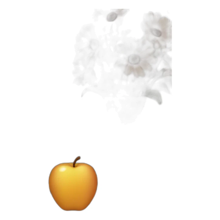 a stack of books and flowers on top and sunset in background sticker