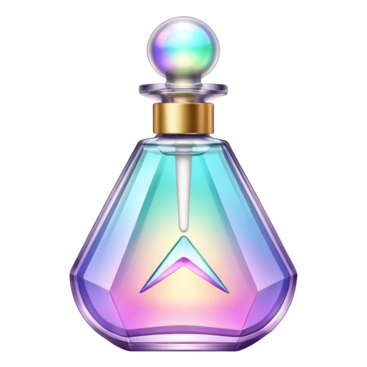 vial of perfume like scentbird has sticker