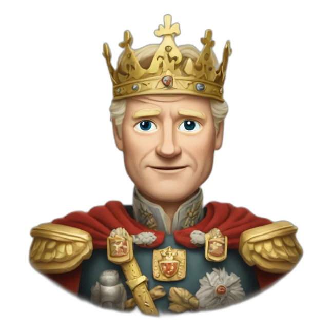 King Harald of Norway sticker