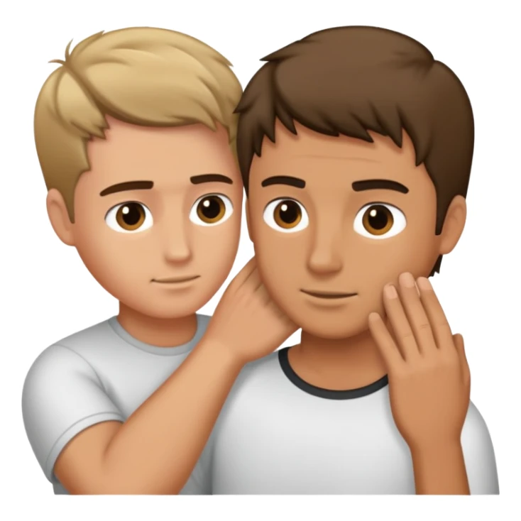 A hand grabbing a man’s hair rough sticker