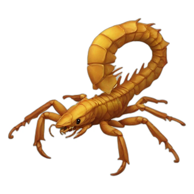dragon scorpion sticker