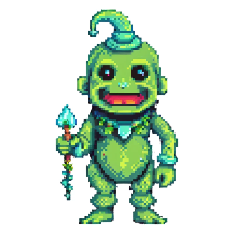 green genie sticker
