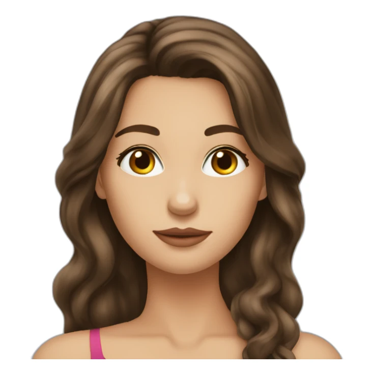 my-beautiful-brunette,-hazel-eyes,-with-beautiful-hair, -sign-says-no sticker