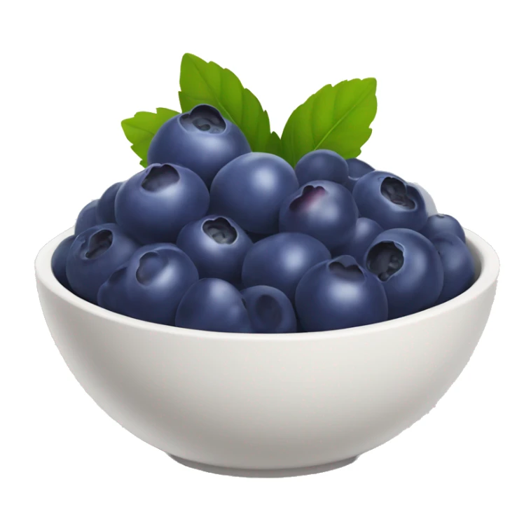 Blueberry açai bowl sticker