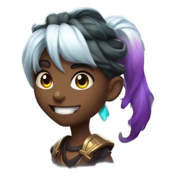 jinx from league of legends arcane sticker