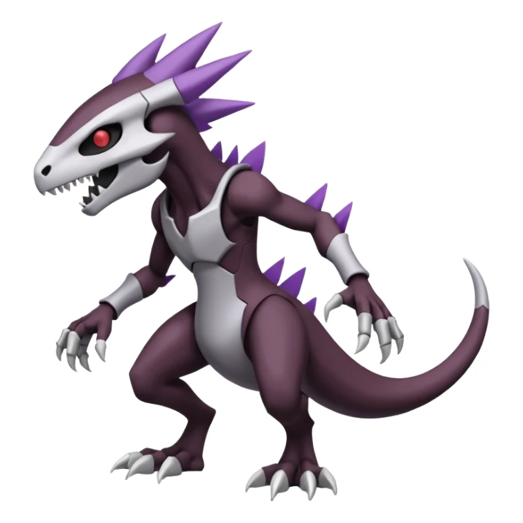 Duskull-Marowak-Darkrai-Genesect-Fakémon-fusion (full body) sticker