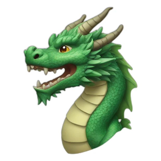 asian dragon sticker