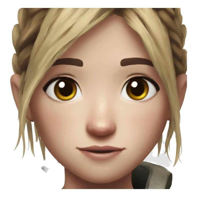 Ellie the last of us Little bit dezoom sticker